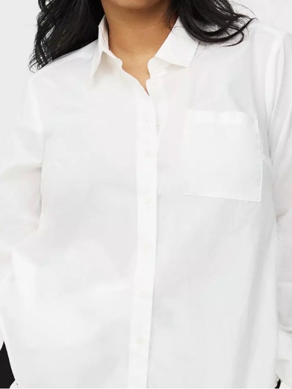 Torrid Long-Sleeve Casual Button-Down Shirt